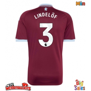 Aston Villa Victor Lindelof #3 Replica Home Stadium Shirt 2026-27 Short Sleeve
